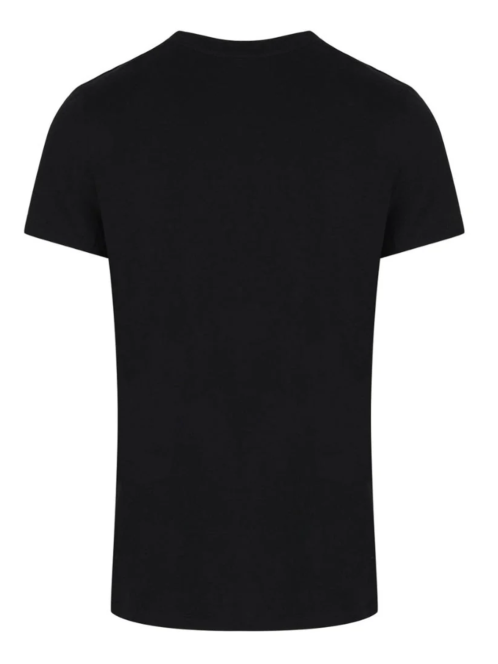 Balmain Paris Rainbow Logo Black T-Shirt