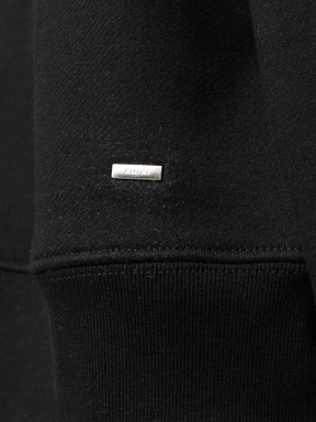 Amiri Red Core Logo Black Sweatshirt