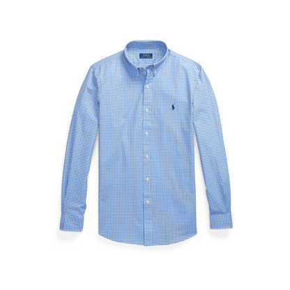 Gingham Poplin Slim Fit Shirt
