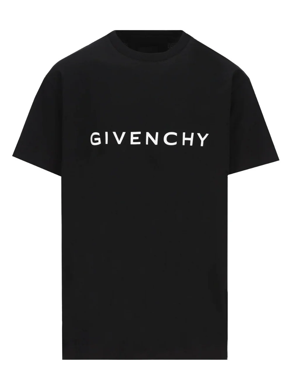 Givenchy Archetype Logo Print Oversized T-Shirt in Black