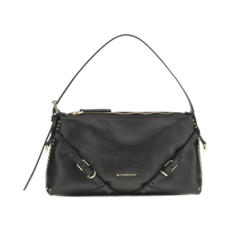 GIVENCHY Black Voyou Medium Shoulder Bag