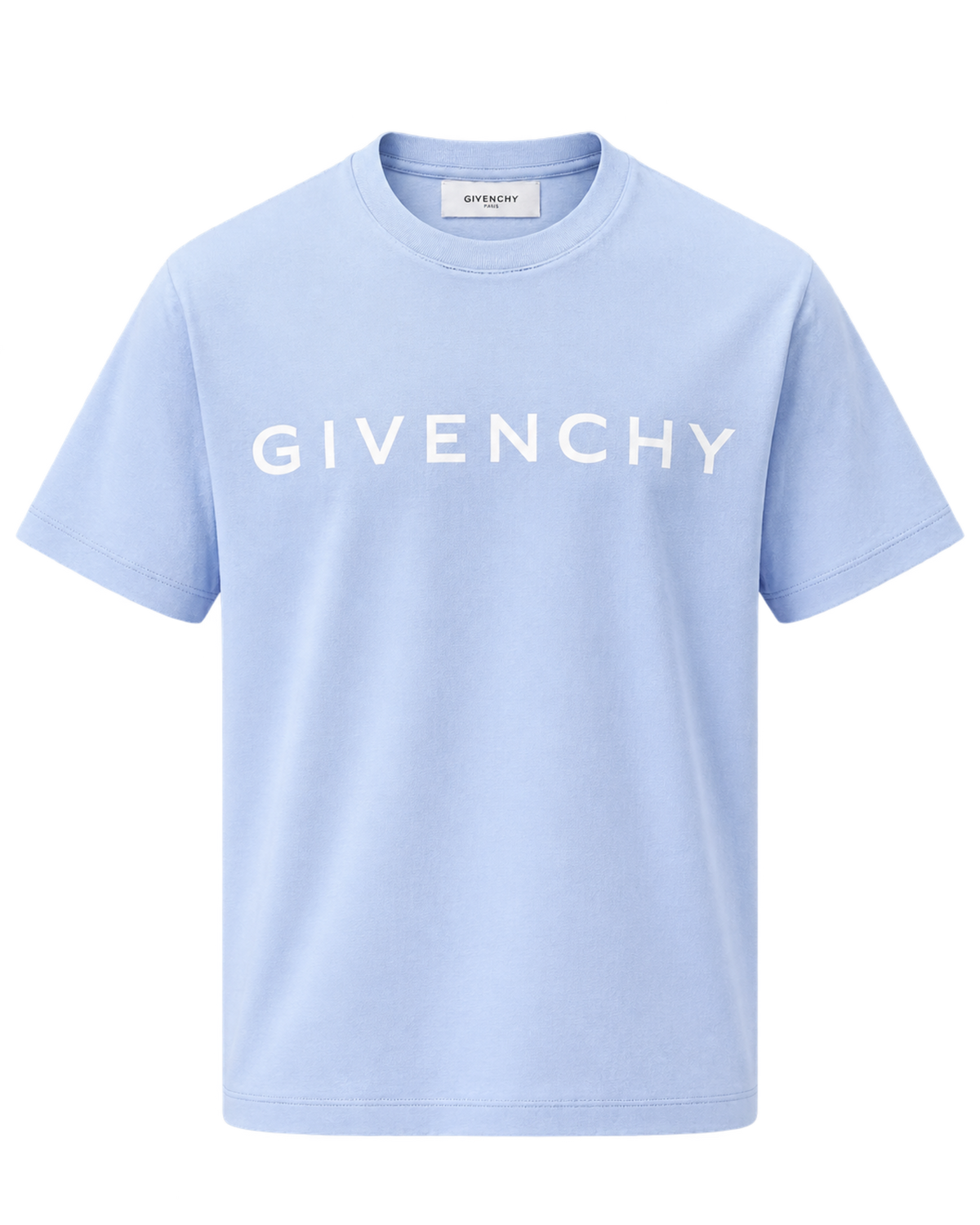 Givenchy - Logo-Print Cotton-Jersey T-Shirt - Blue