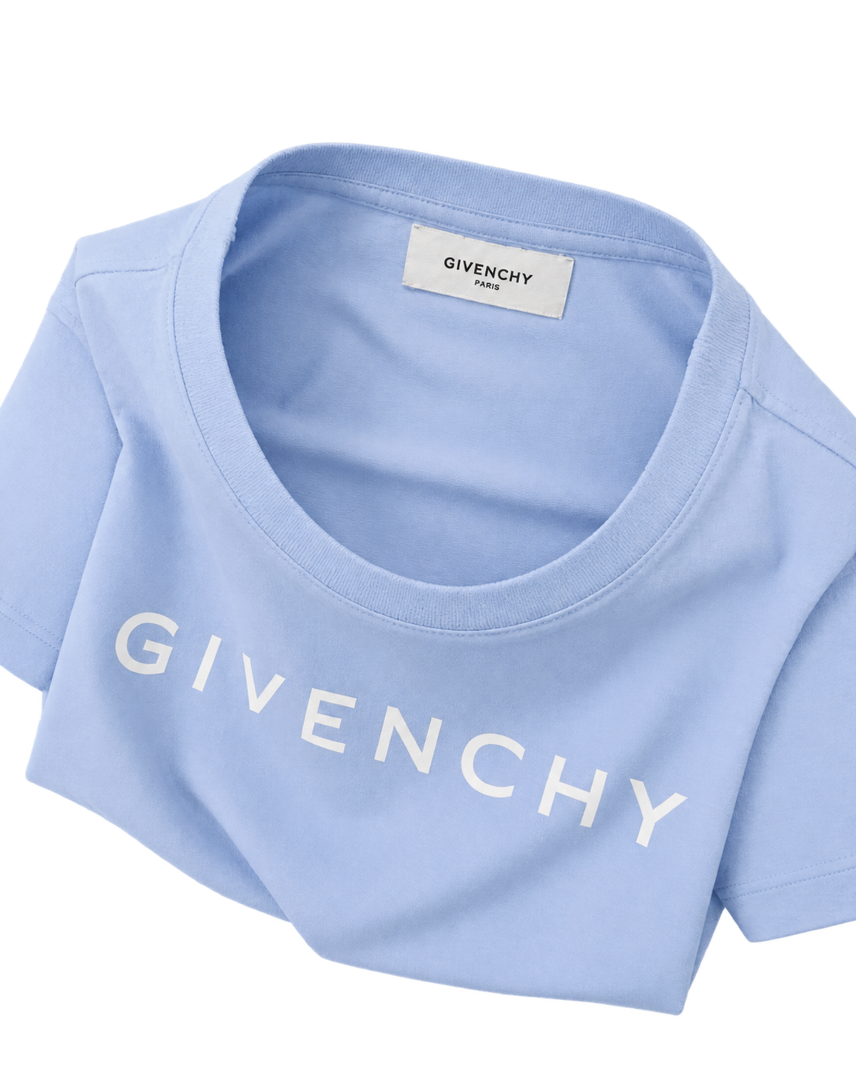 Givenchy - Logo-Print Cotton-Jersey T-Shirt - Blue