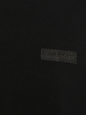 Givenchy Logo Patch T-Shirt in Black