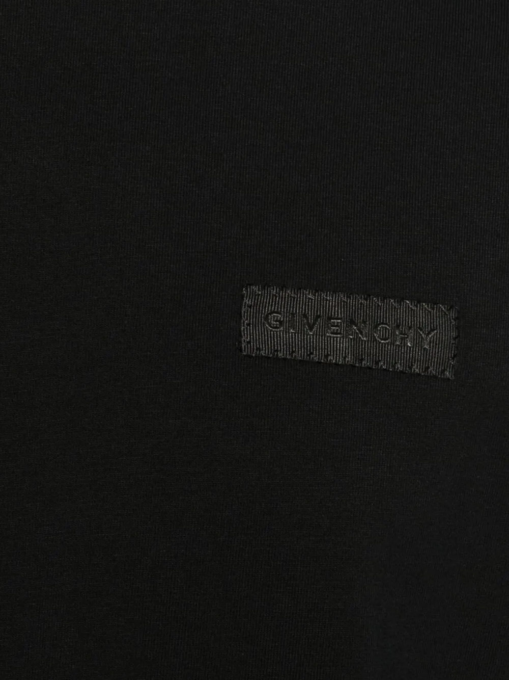 Givenchy Logo Patch T-Shirt in Black