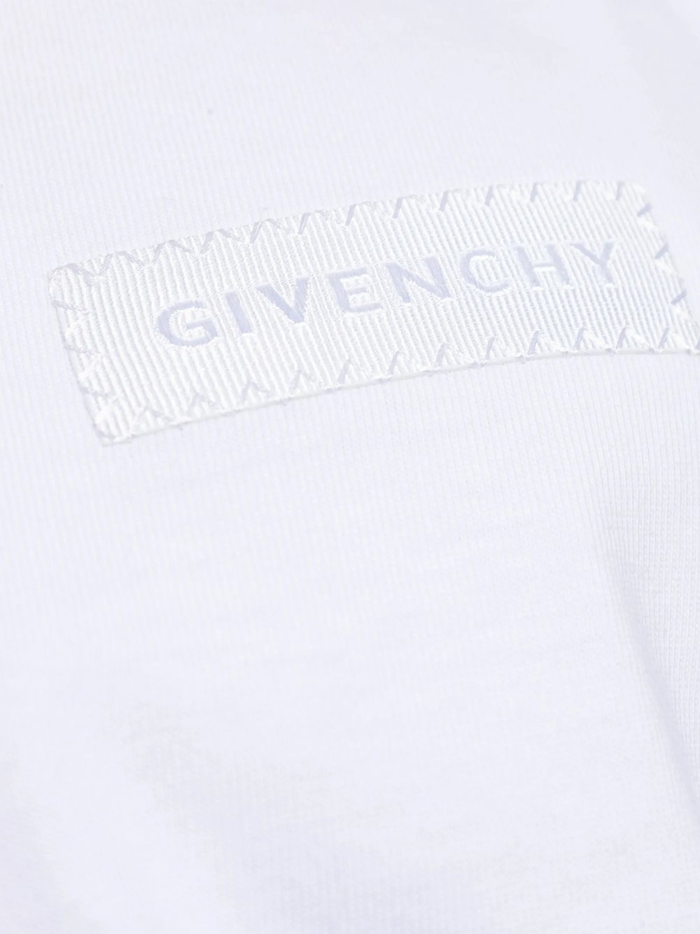 Givenchy Logo Patch T-Shirt in White