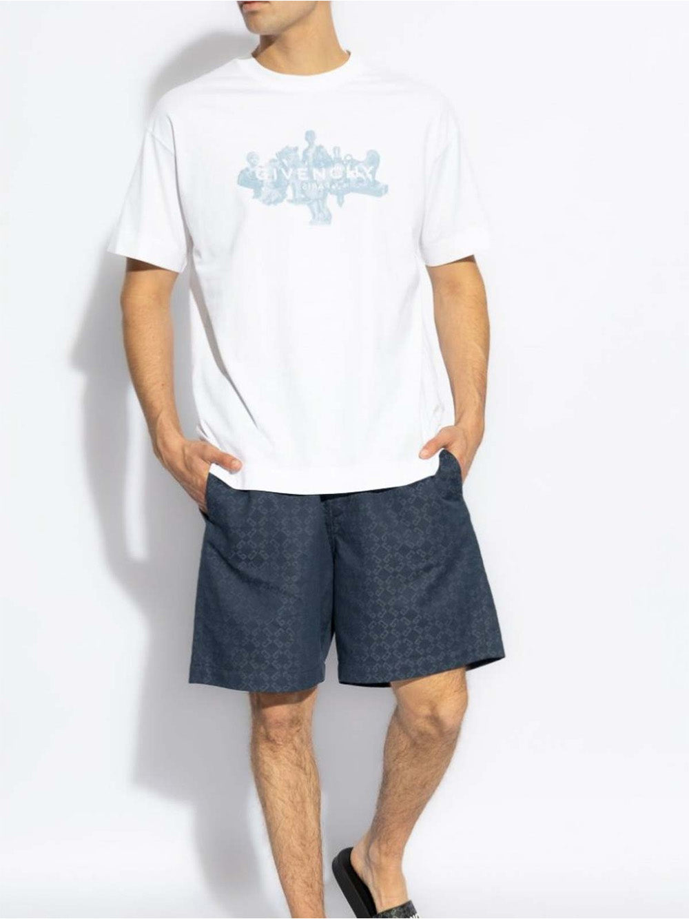 Givenchy Reverse Hubert Objects Oversized T-Shirt in White