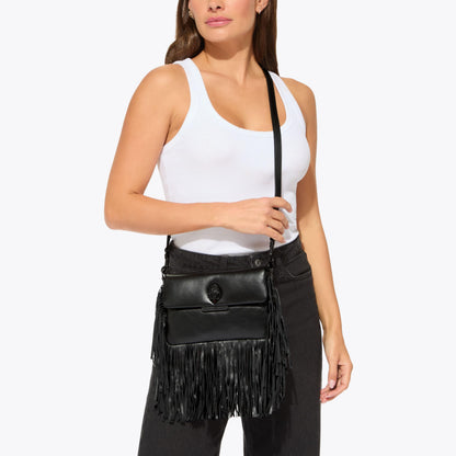 Oxford Fringe Drench Shoulder Bag