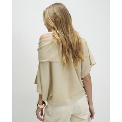 Gold Cape Jumper