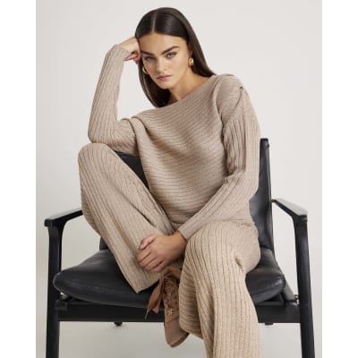 Gold Long Sleeve Glitter One Shoulder Top