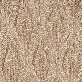 Gold Metallic Knit Maxi Dress
