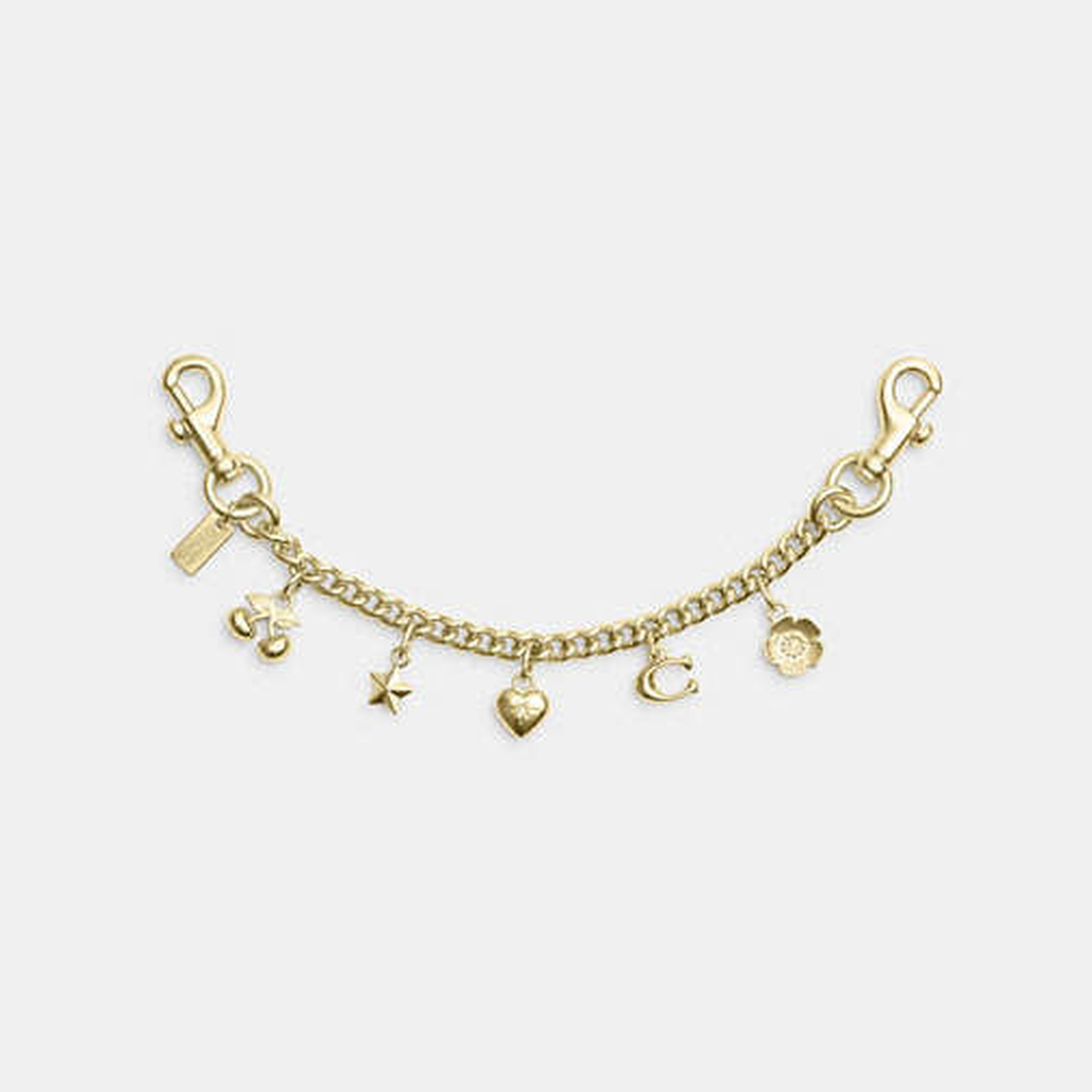 Gold Swagger Chain With Charms