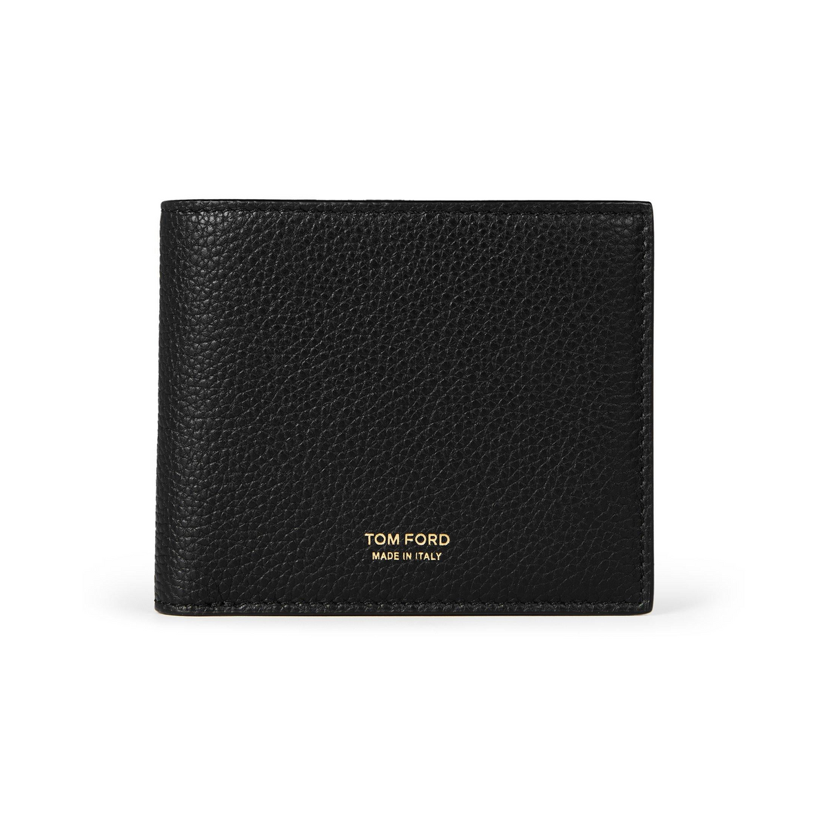Gold Tone Logo Wallet