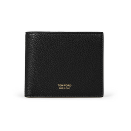 Gold Tone Logo Wallet