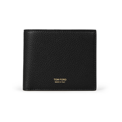 Gold Tone Logo Wallet