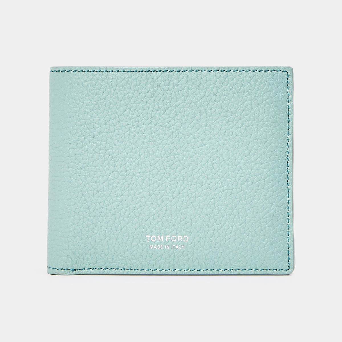 Gold Tone Logo Wallet