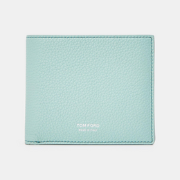 Gold Tone Logo Wallet