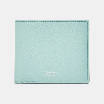 Gold Tone Logo Wallet