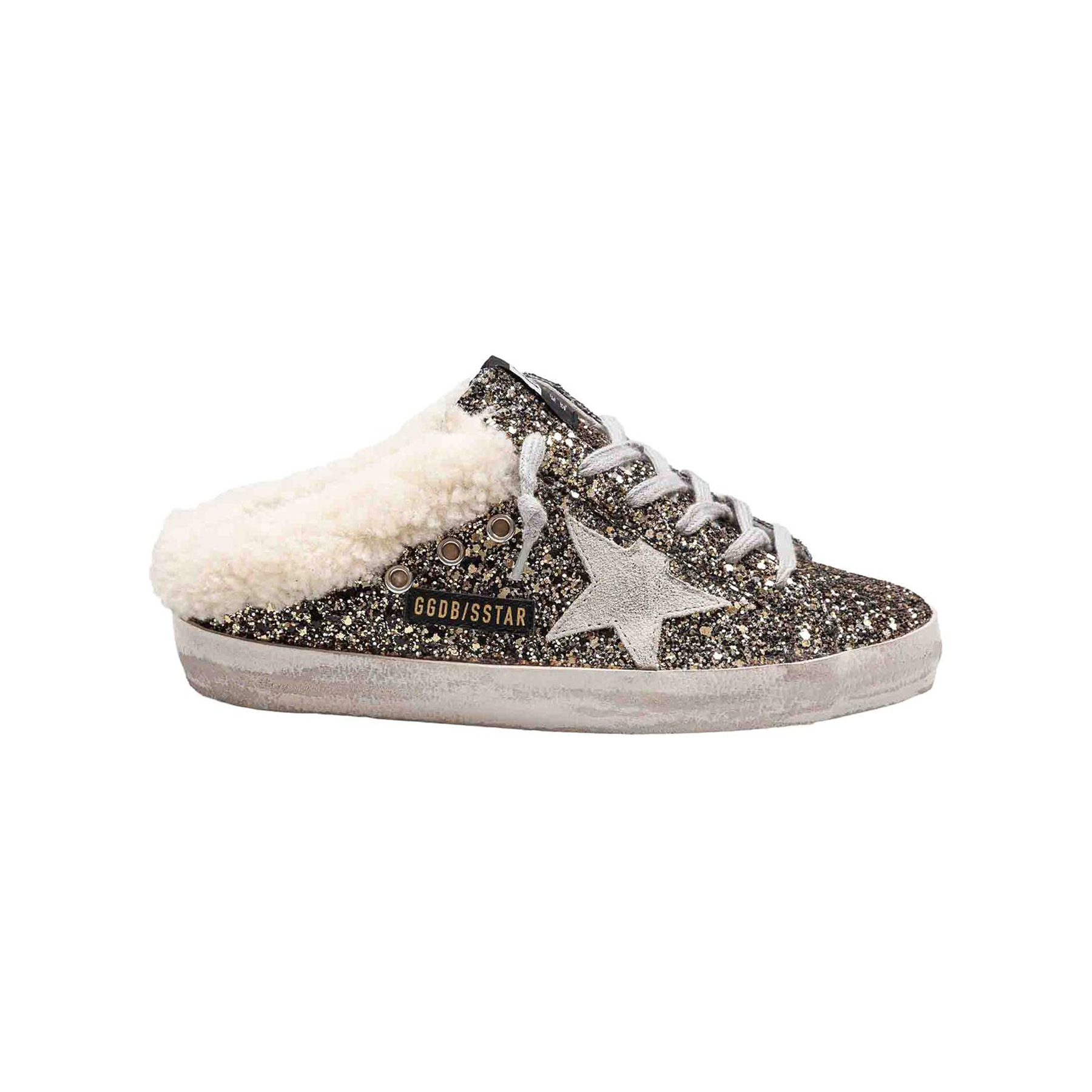 Golden Goose Sneakers Super Star in Glitter