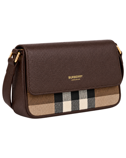 Grained Calfskin House Check Tartan Mix New Hampshire Earth