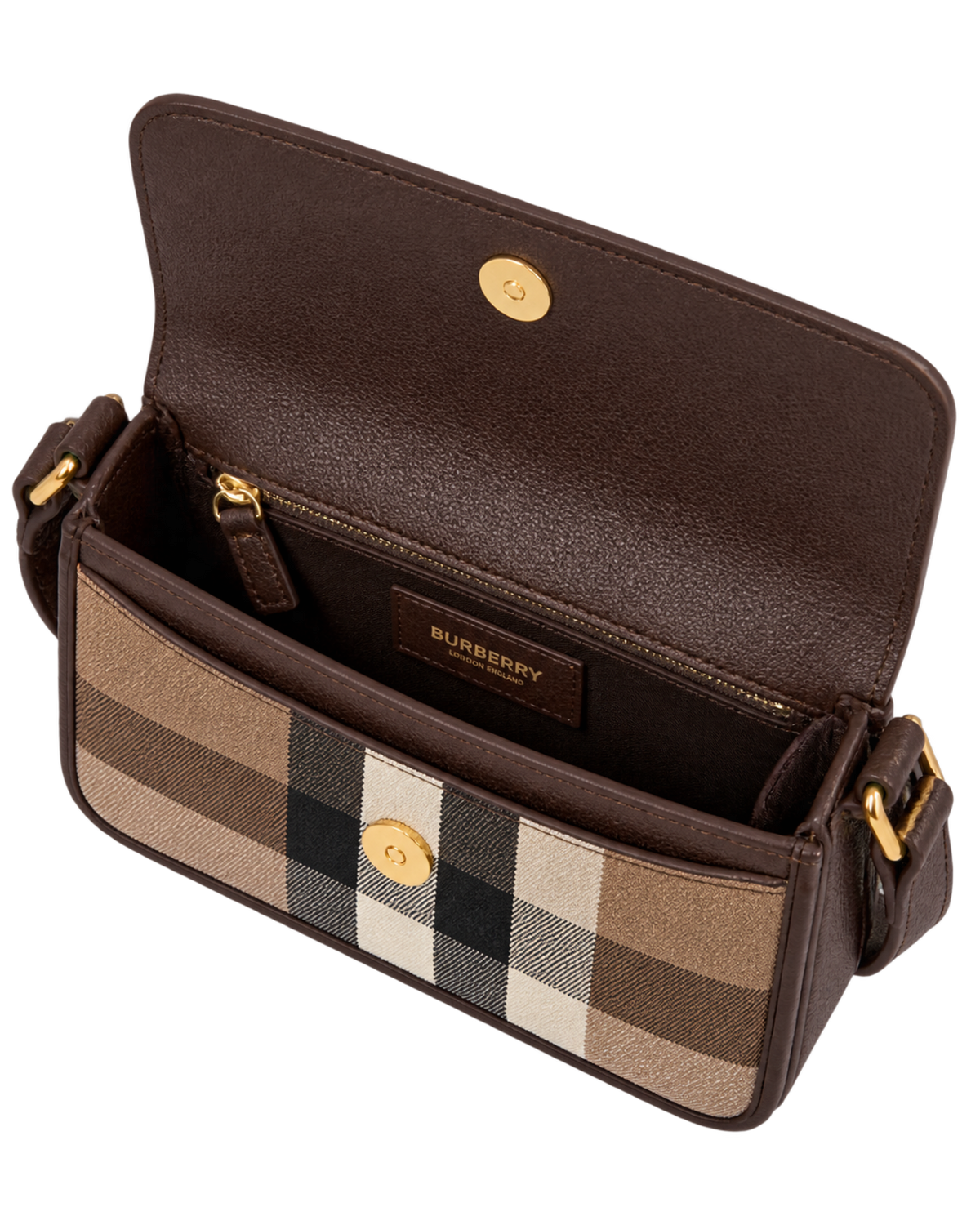 Grained Calfskin House Check Tartan Mix New Hampshire Earth