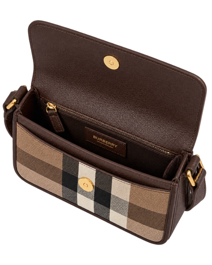 Grained Calfskin House Check Tartan Mix New Hampshire Earth