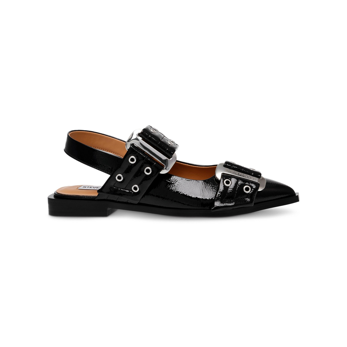 Grand Ave Buckle Ballet Pumps