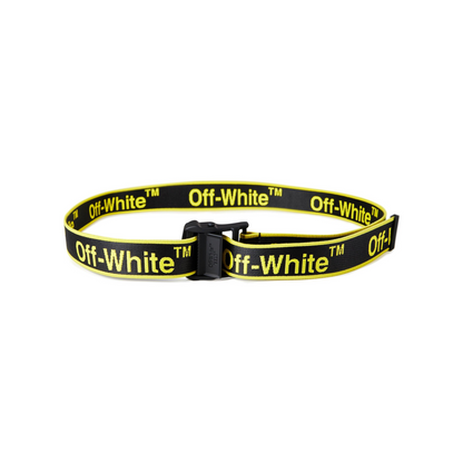 Graphic Industrial Adjustable Fabric Belt
