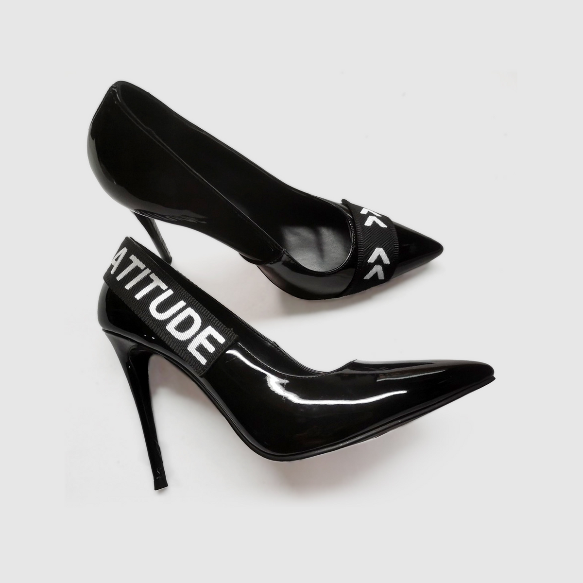 GRATITUDE PATENT LEATHER PUMPS
