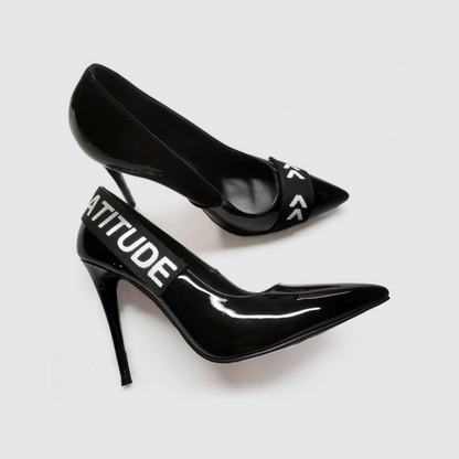 GRATITUDE PATENT LEATHER PUMPS