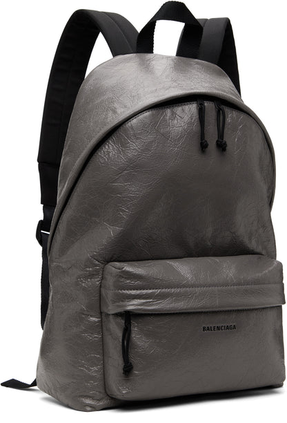 Balenciaga Gray Explorer Backpack