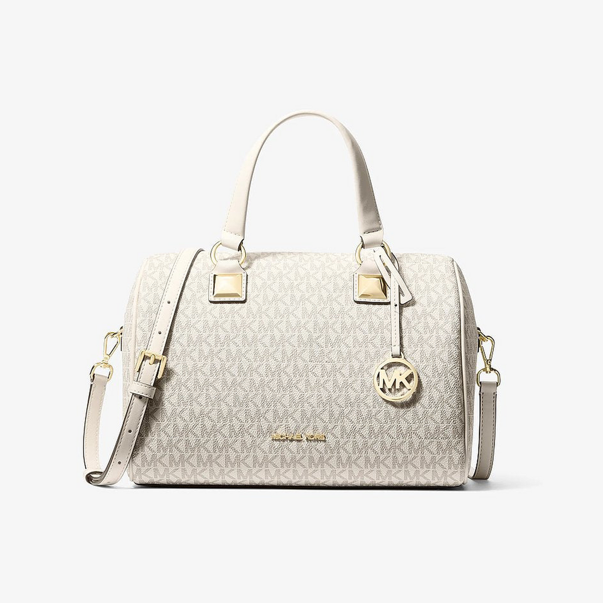Grayson Medium Signature Logo Duffel Bag