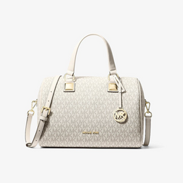 Grayson Medium Signature Logo Duffel Bag