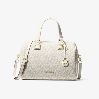 Grayson Medium Signature Logo Duffel Bag