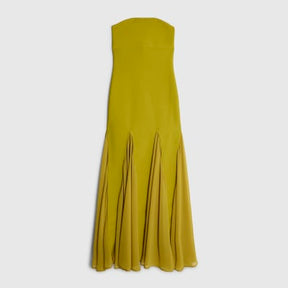 Green Bandeau Bodycon Maxi Dress