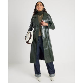 Green Button Detail Cardigan