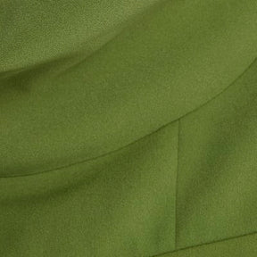 Green Cowl neck Corset Top