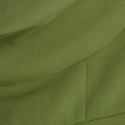 Green Cowl neck Corset Top