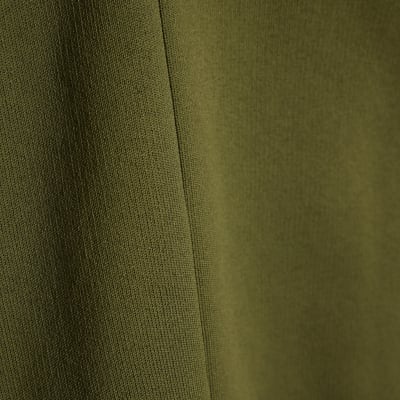 Green Fitted Knit Sleeveless Top