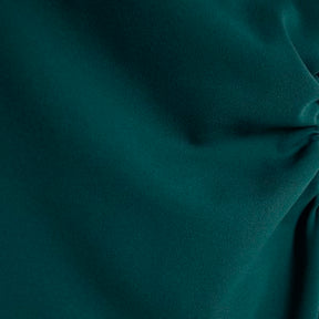 Green Halter Neck Midi Dress