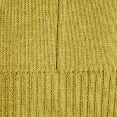 Green Knitted Structured Shoulder Tank Top