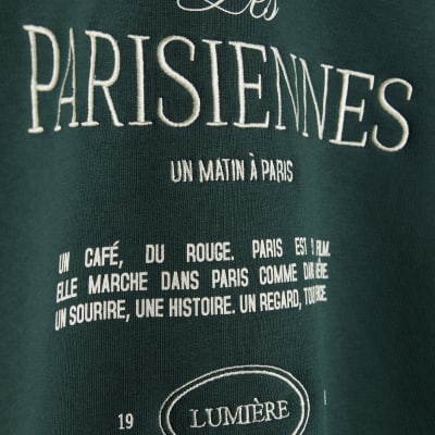 Green Les Parisiennes Sweatshirt