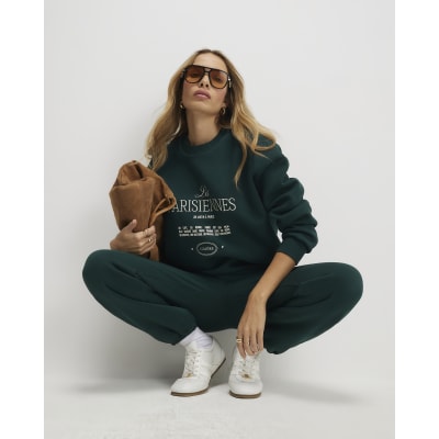Green Les Parisiennes Sweatshirt
