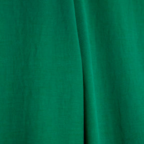 Green Linen Look Jersey Wide Leg Trouser