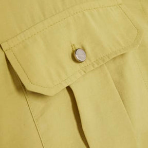 Green Long Sleeve Utility Pocket Shirt