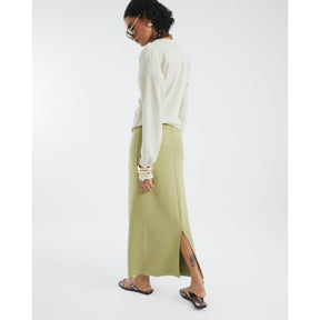 Green Premium Maxi Skirt