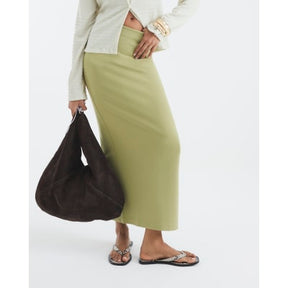 Green Premium Maxi Skirt