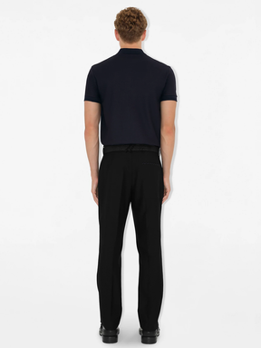 Burberry Eddie EKD Navy Blue Polo Shirt