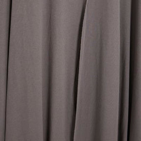 Grey Asymmetric Hem Midi Dress