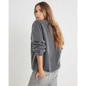 Grey Cali Raspberry Sweatshirt